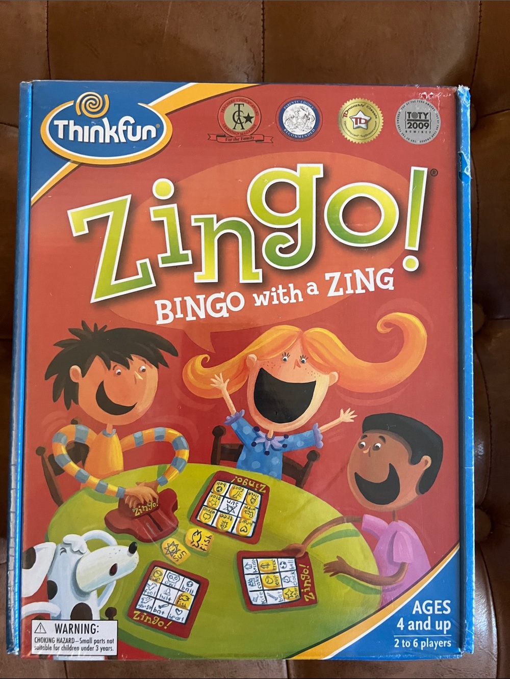 Never opened Zingo! Kids Bingo Game ages 4 and up